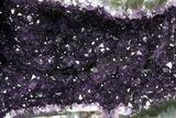 Dark Purple Amethyst Geode - Artigas, Uruguay #152430-2